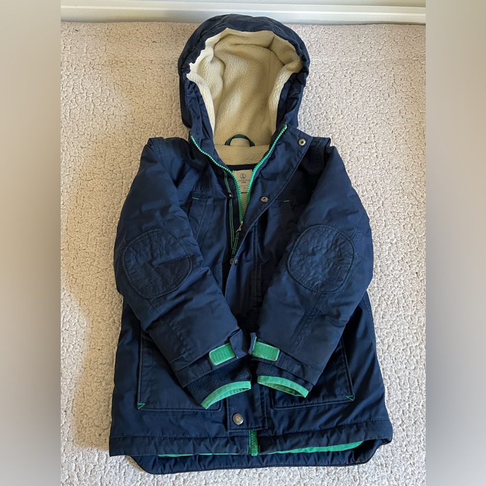 LANDS’ END blue kids parka/coat/jacket